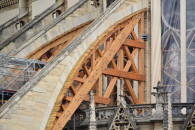 Reconstruction de la charpente bois